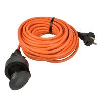 Удлинитель 1х10м без заземл. 6А IP44 UG/UCK-1N/2х0.75/10M/O Orange ПВС 2х0.75 оранж. (бухта) Uniel UL-00009858 - УПС инжиниринг