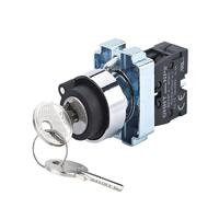 Переключатель NP2-BG41 2 полож. с возвратом 1НО IP40 CHINT 573767 - УПС инжиниринг