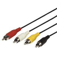 Шнур 4х4 RCA 3м Rexant 17-0304 - УПС инжиниринг