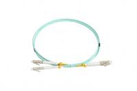 Патч-корд FC-D2-503-LC/PR-LC/PR-H-1M-LSZH-AQ волоконно-оптический (шнур) MM50/125(OM3) LC-LC duplex 10G/40G LSZH 1м Hyperline 34453 - УПС инжиниринг