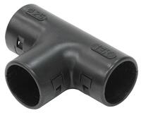 Тройник открывающийся TI25G черн. IEK CTA10D-TIG25-K02-025 - УПС инжиниринг
