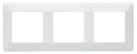 Рамка 3-м Valena Life универсальная бел. Leg 754003 - УПС инжиниринг