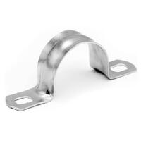 Скоба крепежная двухлапковая d25-26мм метал. оцинк. (розн. уп.8шт) DKC 53357R - УПС инжиниринг