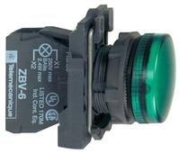 Лампа светосигнальная d22мм 230-240В зел. SchE XB5AVM3 - УПС инжиниринг