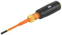 Отвертка диэлектрическая SLIM PZ/SL1х80 Т3 ARMA2L 5 IEK A2L5-SC31-T3-ZS-10-080 - УПС инжиниринг