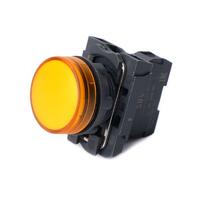 Лампа светосигнальная SB5 d22мм 230-240В AC желт. в сборе SE SB5AVM5 - УПС инжиниринг