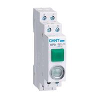 Кнопка модульная NP9-12D3/1 с подсветкой 1НО+2НЗ AC/DC 230В зел. (R) CHINT 584075 - УПС инжиниринг