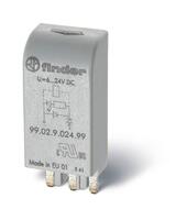 Модуль индикации и защиты диод ( + A1) 6...220В DC FINDER 9902300000 - УПС инжиниринг