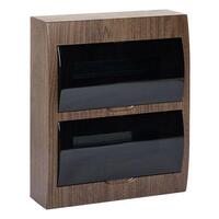 Щит ЩРН-П-24 IP41 темное дерево PROxima EKF pb40-n-24-dark - УПС инжиниринг