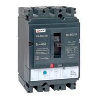 Выключатель автоматический 3п 100/40А 36кА ВА-99C Compact NS PROxima EKF mccb99C-100-40 - УПС инжиниринг
