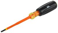 Отвертка диэлектрическая SL4.0х100 Т3 ARMA2L 5 IEK A2L5-SC30-T3-SL-40-100 - УПС инжиниринг