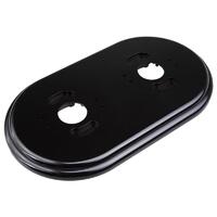 Рамка 2-м R пластик черн. Bironi RF1-620-23 - УПС инжиниринг