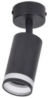 Светильник 4006 GU10 настенно-потолочный черн. IEK LT-USB0-4006-GU10-1-K02 - УПС инжиниринг