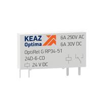 Реле промежуточное OptiRel G RP34-51-24D-6-CO КЭАЗ 281143 - УПС инжиниринг