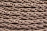 Провод ретро 2х1.5 матов. капучино (уп.50м) Bironi B1-424-716-50 - УПС инжиниринг