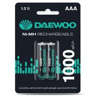 Аккумулятор AAA/HR03 1.2В 1000мА.ч Ni-MH BL-2 (уп.2шт) DAEWOO 5043176 - УПС инжиниринг