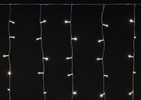 Гирлянда "Занавес" 2х2м 240LED тепл. бел. IP44 провод прозр. 230В транзит IEK LGDU201-1-240-L2-T-S-44 - УПС инжиниринг