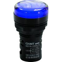 Индикатор ND16-22DS/2 AC/DC 24В (R) син. CHINT 592937 - УПС инжиниринг