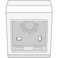 Коробка установочная под GEWISS SYSTEM 2 мод. PDG DKC 10023 - УПС инжиниринг