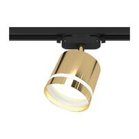 Светильник трековый ARTLINE поворотный 85х85х80мм GX53 230В алюм./пластик. 4кв.м зол. Ritter 59868 2 - УПС инжиниринг