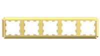 Рамка 5-м AtlasDesign Antique универс. зол. SE ATN101605 - УПС инжиниринг