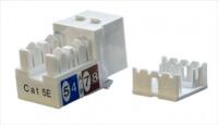 Вставка Keystone Jack RJ45 (8P8C) кат.5E KJ9-8P8C-C5e-90-WH бел. Hyperline 432595 - УПС инжиниринг