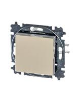 Выключатель кнопочный 1-кл. СП Levit IP20 сл. кость/бел. ABB 2CHH599145A6017 - УПС инжиниринг