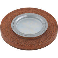 Светильник декоративный Luciole DLS-L104 CHROME/BROWN 1х35Вт GU5.3 IP20 Fametto 10719 - УПС инжиниринг