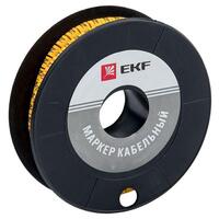 Маркер каб. 1.5кв.мм "4" (к-1000ед) (ЕС-0) EKF plc-KM-1.5-4 - УПС инжиниринг