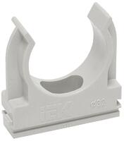 Держатель для труб (клипса) CF40 с защелкой ELASTA IEK CTA10D-CF40-K41-050 - УПС инжиниринг
