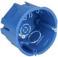 Коробка установочная С3 d68x45 для твердых стен (с саморезами) GENERICA UKT10-068-045-000-A-N-UO - УПС инжиниринг