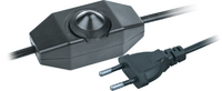 Шнур 61 603 NPS-FS02-170-2х0.5-BL 1.7м с диммир. выкл. черн. Navigator 61603 - УПС инжиниринг