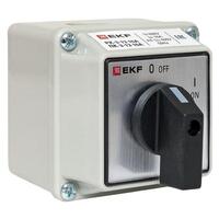 Переключатель кулачковый ПК-3-13 3П 16А "ВКЛ-ВЫКЛ" IP54 EKF pk-3-13-16 - УПС инжиниринг