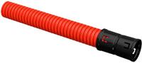 Труба гофрированная двустенная ПНД гибкая d40мм красн. (уп.25м) ELASTA IEK EA-TG22-2-2-2-040-025-K04 - УПС инжиниринг