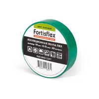 Изолента ПВХ 19х0.15x20 зел. Fortisflex 71233 - УПС инжиниринг