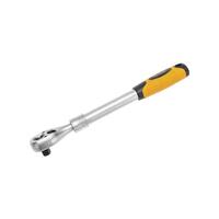 Ключ телескопический трещоточный 1/2 330-460мм CrV двухкомпонентн. рукоятка Kranz KR-12-8411 - УПС инжиниринг