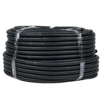 Труба гофрированная ПНД гибкая тяжелая d20мм с протяжкой черн. (уп.100м) PROxima EKF tpnd-20-t - УПС инжиниринг