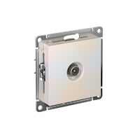 Розетка телевизионная проходная TV AtlasDesign 4дБ механизм жемчуж. SE ATN000492 - УПС инжиниринг