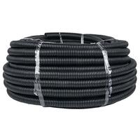 Труба гофрированная ПНД гибкая тяжелая d32мм с протяжкой черн. (уп.50м) PROxima EKF tpnd-32-t - УПС инжиниринг