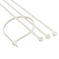 Хомут кабельный 2.5х100 P6.6 с двойн. замком бел. (уп.100шт) DKC 21203SR - УПС инжиниринг