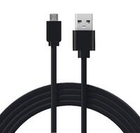 Кабель USB универс. microUSB шнур плоский 1м черн. Rexant 18-4270 - УПС инжиниринг