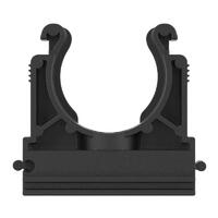 Держатель для труб (клипса) d23мм полиамид черн. DKC PAS23N - УПС инжиниринг