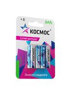 Элемент питания алкалиновый AAA/LR03 BP-8 (блист.8шт) КОСМОС KOCLR03BL8 - УПС инжиниринг