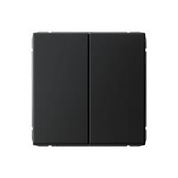 Выключатель 2-кл. ArtGallery 10AX быстрозажим. клем. механизм карбон SE GAL001051S - УПС инжиниринг