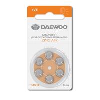 Элемент питания воздушно-цинковый ZA13/PR48 1.45В BL-6 (блист.6шт) для слуховых аппаратов DAEWOO 5060371 - УПС инжиниринг
