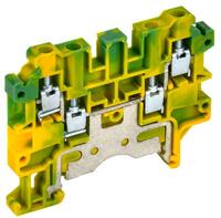 Колодка клеммная CTS-MC-PEN земля 4 вывода 4кв.мм IEK YCT12-03-4-K52-004 - УПС инжиниринг