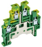 Колодка клеммная CTS-ML-PEN ARMAFIX земля 2 ур. 4кв.мм IEK YCT13-03-2-K52-004 - УПС инжиниринг