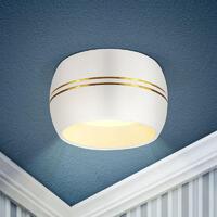 Светильник KL81 WH/GD встраив. под лампу GX53 бел./зол. ЭРА Б0049010 - УПС инжиниринг