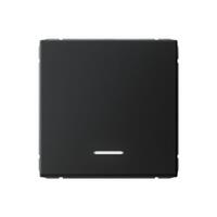 Выключатель 1-кл. ArtGallery 10AX с подсветкой быстрозажим. клем. механизм карбон SE GAL001013S - УПС инжиниринг