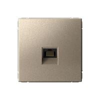 Розетка компьютерная ArtGallery RJ45 кат.5E механизм шампань SE GAL000583 - УПС инжиниринг